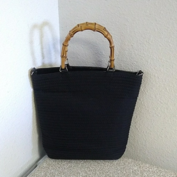 Gucci Handbags - Gucci Black Fabric Bag.
